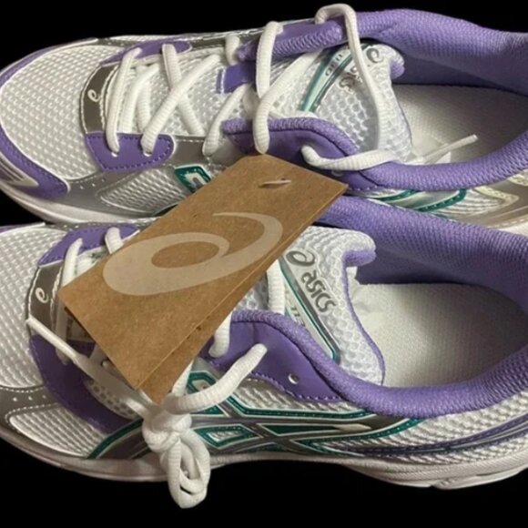 Asics Gel-1130 GS White/Space Lavender Grade School Size 6Y (1204A163-107) - Picture 5 of 7